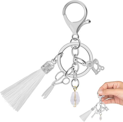 Hairdresser Gifts Keychain Hair Stylist Keychain Hairdresser Pendant Keychain Christmas Birthday Retirement Thank You Gifts for Hair Dresser in Saudi Arabia
