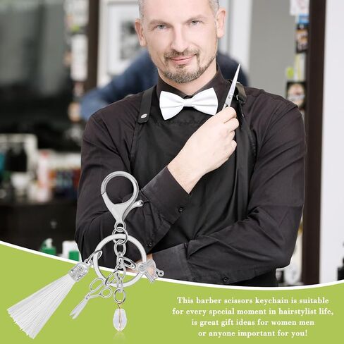 Hairdresser Gifts Keychain Hair Stylist Keychain Hairdresser Pendant Keychain Christmas Birthday Retirement Thank You Gifts for Hair Dresser in Saudi Arabia