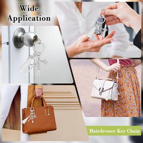 Hairdresser Gifts Keychain Hair Stylist Keychain Hairdresser Pendant Keychain Christmas Birthday Retirement Thank You Gifts for Hair Dresser in Saudi Arabia