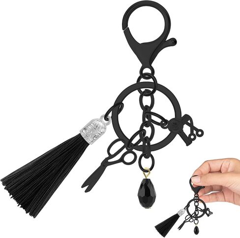 Hairdresser Gifts Keychain Hair Stylist Keychain Hairdresser Pendant Keychain Christmas Birthday Retirement Thank You Gifts for Hair Dresser in Saudi Arabia