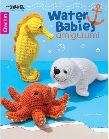 الفنون الترفيهية أطفال المياه المائية Amigurumi Crochet Book ، أنماط Amigurumi الصديقة للمبتدئين ، وتصميمات كروشيه ألعاب ناعمة ، ودليل غرزة وكتاب أنماط للأطفال والكبار in Kuwait