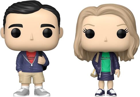 فونكو بوب! التلفزيون: المكتب - Michael Scott & Holly Flax - Pack -Pack - Finyl Figure - فكرة الهدية - البضائع الرسمية - ألعاب للأطفال والكبار - عشاق التلفزيون - نموذج نموذج لهواة جمع العملات in Saudi Arabia