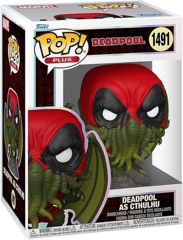 Funko Pop! Plus: Deadpool Literary Classics - Deadpool as Cthulhu - Collectable Vinyl Figure - Gift Idea - Official Merchandise - Toys for Kids & Adults - Comic Books Fans in Saudi Arabia