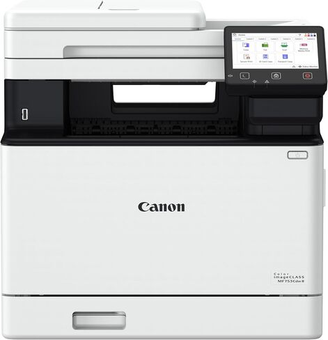 Canon Color imageCLASS MF753Cdw II Wireless Laser Printer for Duplex Printing, White - All-in-One Home Office, Small Office Printer with Scan/Copy/Fax, Auto Feeder, 3 Year Limited Warranty, 35 PPM in Saudi Arabia