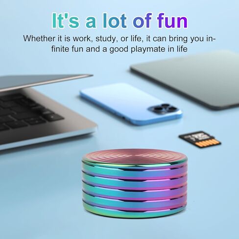 ألعاب المكتب الغزل أعلى ، تململ لعبة Gyro Doinner Toys ، قمم الغزل للأطفال ، ألعاب تململ البالغين ، الملاهي الجديدة (50 مم ، قوس قزح أ) in Kuwait