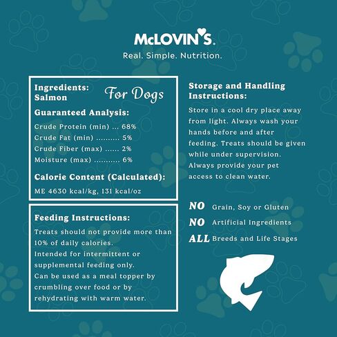 علاجات الكبد البقري للحيوانات الأليفة من ماكلوفين - مجففة بالتجميد ممتازة، مكون واحد، وجبة خفيفة عالية البروتين - 14 أونصة - مثالية للكلاب والقطط، خالية من الحبوب، وخالية من الغلوتين لمحبي الحيوانات الأليفة in Kuwait