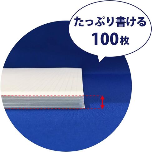Kokuyo Campus Leaf Leaf Paper for Binders ، نوع الأعمال ، الكتابة السلس Sarasara ، A4 ، الشبكة 5 مم ، 30 فتحة ، 100 ورقة ، درجة الحموضة المحايدة ، مقاومة النزيف ، استيراد اليابان (NO-G816S-5N) in Kuwait