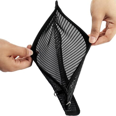 Klmnop 2 Pcs Sugar Glider Nails Trimming Pouch, Sugar Glider Bonding Pouch Mesh, Trim Bag for Ferrets Guinea Pig Rat(Black) in Saudi Arabia