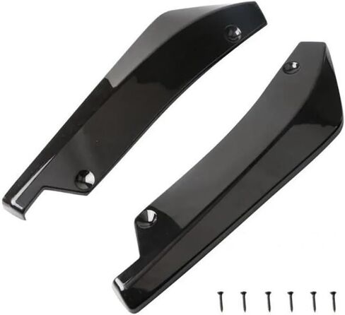 Car Rear Bumper Lip Diffuser Splitter Spoiler Scratch Fit for A1 A2 A3 A4 A5 A6 A7 A8 Q2 Q3 Q5 Q7 S3 S4 S5 S6 S7 S8(Carbon Fiber) in Saudi Arabia