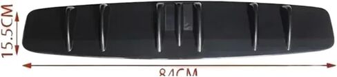 7 Fins Compatible For T0yota RAV4 Car Rear Diffuser Fin Bumper Lip Splitter Spoiler Chassis Deflector Lip Kit Carbon Black(Gloss black) in Saudi Arabia