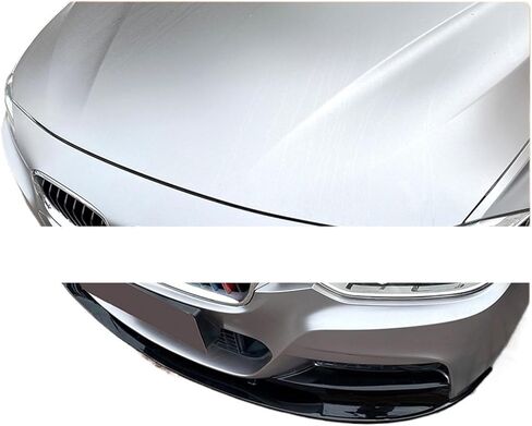 Fit for 3 Series F30 F31 320i 328i 330i 335i M-Sport 2013-2019 Front Bumper Lip Spoiler Car Diffuser Splitter Bumper Bodykits(Glossy Black) in Saudi Arabia