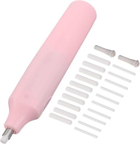 Eraser for Students Fine Detail Sketch Drawing Tool Smooth Control Art Eraser in Pink Safe Material School Stationery Gift in Saudi Arabia