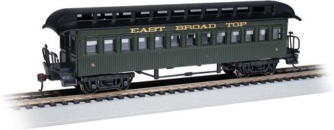 Bachmann Trains - Old-Time Car with Round-End Clerestory Roof - Coach - East Broad TOP - HO Scale in Saudi Arabia