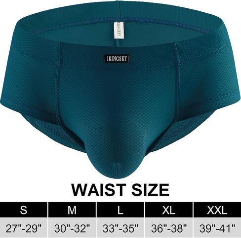 IKINGSKY Men's Cheeky Bulge Briefs Sexy Brazilian Back Mens Underwear Stretch Seamless Pouch Under Panties in Saudi Arabia