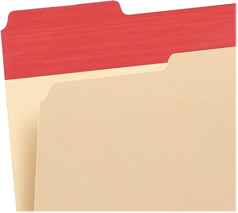 Pendaflex 84101 Color Tab Bolders ، LTR ، 1/3 CUT ، 11PT ، 225 SHT CAP ، 50/BX ، MLA in Saudi Arabia
