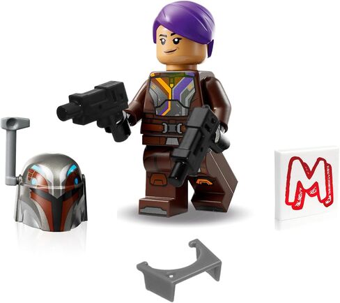 Lego Star Wars Ahsoka minifigure - سابين وين مع Blasters (75362) in Saudi Arabia