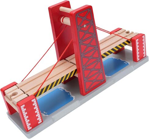 Diyeeni Wooden Hangings Bridge, Compatible Wooden Bridge That is Expanded for Children in Saudi Arabia