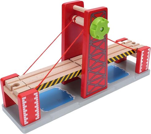 Diyeeni Wooden Hangings Bridge, Compatible Wooden Bridge That is Expanded for Children in Saudi Arabia
