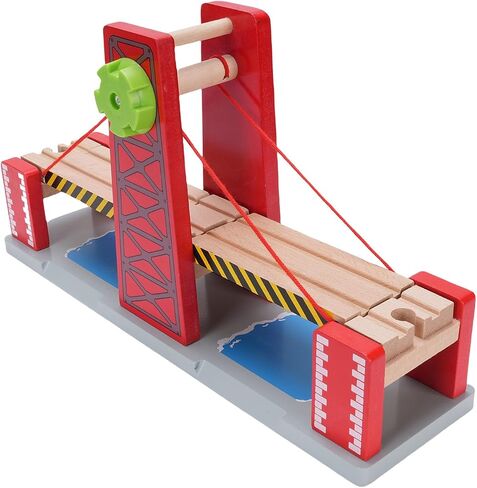 Diyeeni Wooden Hangings Bridge, Compatible Wooden Bridge That is Expanded for Children in Saudi Arabia