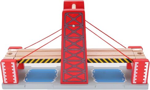 Diyeeni Wooden Hangings Bridge, Compatible Wooden Bridge That is Expanded for Children in Saudi Arabia