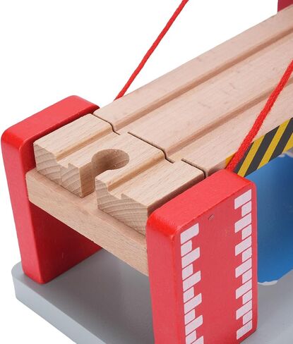 Diyeeni Wooden Hangings Bridge, Compatible Wooden Bridge That is Expanded for Children in Saudi Arabia