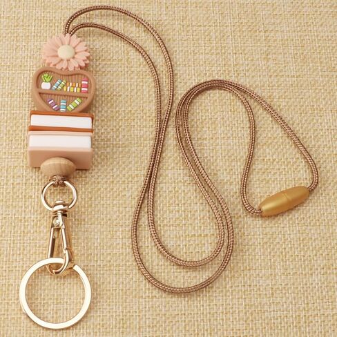2025 Super Cute Teashet Lanyard ، School ID Lanyards with Safety Breakaway Clasp للمعلمين والممرضات وأعضاء هيئة التدريس in Kuwait