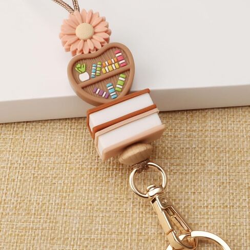 2025 Super Cute Teashet Lanyard ، School ID Lanyards with Safety Breakaway Clasp للمعلمين والممرضات وأعضاء هيئة التدريس in Kuwait