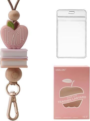2025 Super Cute Teashet Lanyard ، School ID Lanyards with Safety Breakaway Clasp للمعلمين والممرضات وأعضاء هيئة التدريس in Kuwait