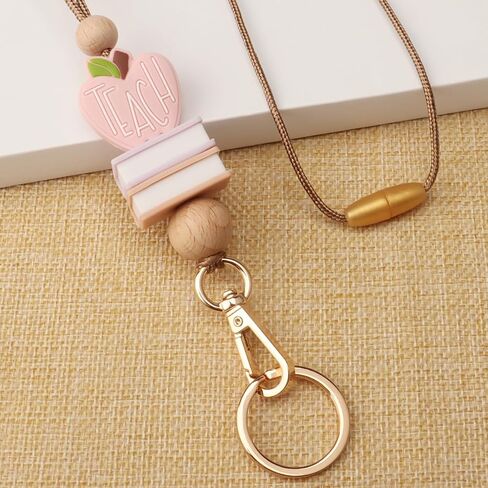 2025 Super Cute Teashet Lanyard ، School ID Lanyards with Safety Breakaway Clasp للمعلمين والممرضات وأعضاء هيئة التدريس in Kuwait