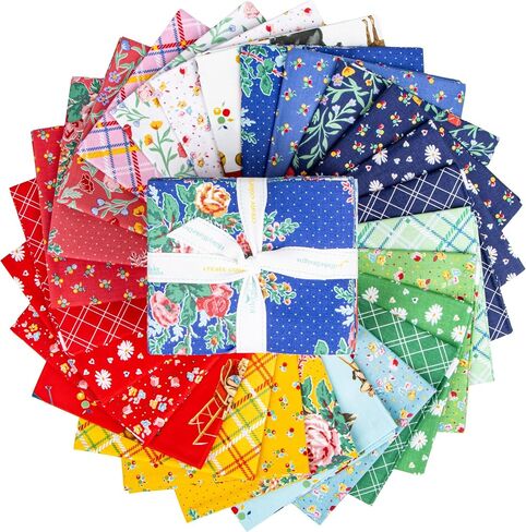 American Jane Simple Pleasures 26 Fat Quarters Riley Blake Designs FQ-16650-26 in Saudi Arabia