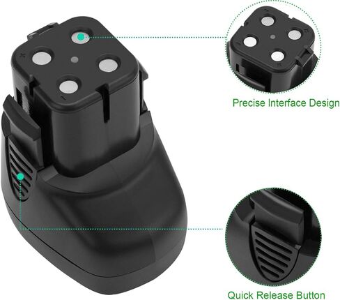بطارية Hanaix 7.2 فولت 3500 مللي أمبير في الساعة متوافقة مع Dremel 7700-01 وDremel 7700-02 بطارية بديلة Dremel 757-01 Dremel 7.2 فولت (لا تناسب Dremel 770 النوع 1) in Saudi Arabia