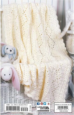 Leisure Arts Crochet Nursery Favorites Crochet Book – Step-by-Step Stitch Guide with Easy Patterns and Techniques, Learn to Crochet with This Crochet Pattern Books in Saudi Arabia