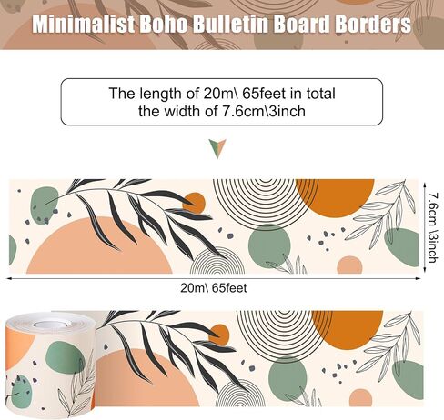 Zonon 65 Feet Wood Grain Classroom Bulletin Board Borders 1 Roll of Brown Bulletin Board Straight Borders Trim for Back to School Classroom School Decoration Whiteboard in Saudi Arabia