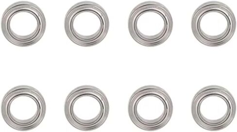 Compatible with LDRC AE86 A86 LD1801 LD1802 LD1803 LD1804 A01 A02 1/18 RC Car Upgrade Parts Accessories 8pcs Steering Cup Bearing RC Assortment in Saudi Arabia