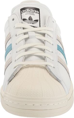 adidas Originals Men's Superstar Discontinued Sneaker, Crystal White/Preloved Red/Clay Strata, 10.5 in Saudi Arabia