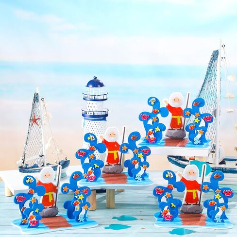 Jetec 24 Sets Parting of The Red Sea Floating Craft Kit Religious Crafts for Kids Christian Bible Crafts Religious Jesus Faith Gifts Classroom VBS Sunday School Church Activities in Saudi Arabia