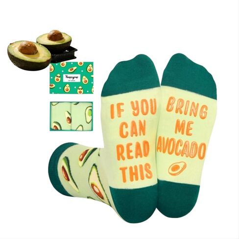 HAPPYPOP Funny Banana Gifts For Banana Lovers, Banana Socks Fruit Socks for Kids Boy Teen Girls 7-10 Years in Saudi Arabia