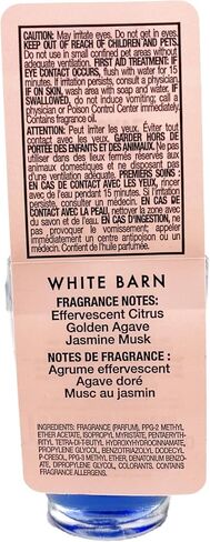 Bath & Body Works حلو Orange & Agave 3 Pack Wallflowers Home Spragrance Bundle with a Himalayan Lamts Springs Sample Same in Kuwait