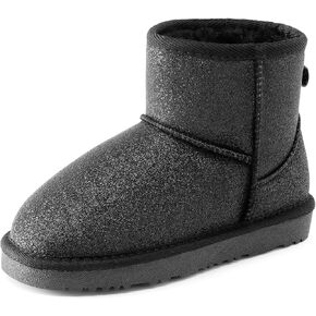 أحذية DREAM PAIRS للفتيات والأولاد أحذية الثلوج مبطنة بالفرو الصناعي للأطفال أحذية الكاحل الشتوية للأطفال الصغار/الأطفال الصغار/الأطفال الكبار in Kuwait