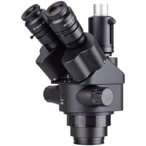7x-45x أسود Simul-Focal Trinocular Zoom Stereo Microscope معدات إصلاح الهاتف المحمول in Kuwait