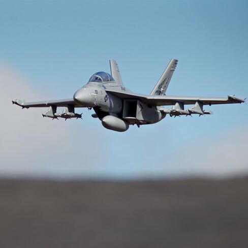 طائرة FMS RC للبالغين F-18 70mm Super Hornet Remote Airplane 6 Channel EDF Jet بدون Reflex PNP (بدون شاحن بطارية الراديو) in Kuwait
