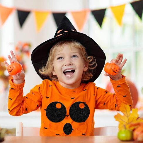 6 Sheets Halloween Adhesive Felt Halloween Cute Ghosts Emoticons Style Felt Irregular Shape DIY Felt for Halloween DIY Projects Costume, Black in Saudi Arabia
