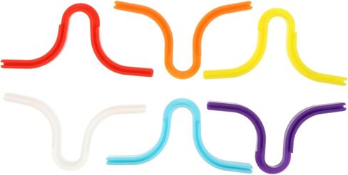 Gadpiparty 6Pcs Silicone Fog Nose Bridge Strips Comfortable Mask Accessories for Glasses Lightweight and Easy to Install Protects Against Blurred Suitable for Adults in Saudi Arabia