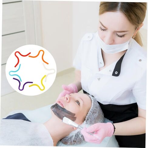 Lurrose 6Pcs Fog Nose Bridge Clips for Glasses Reusable Silicone Nose Pads for Comfortable Wear Protects from Fogging Lightweight and Easy to Install Suitable for People in Saudi Arabia