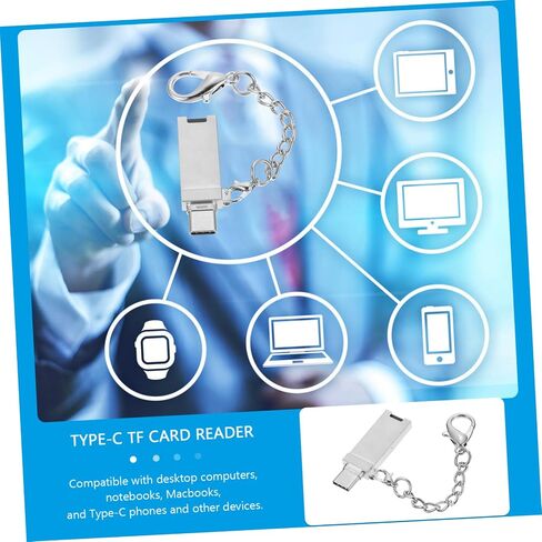 محول قارئ بطاقة PopetPop Type-C لـ Smartwork Data Converter Design Design USB Type-C قارئ متوافق مع نقل البيانات السريعة in Saudi Arabia
