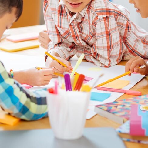 تلوين ملون ملون meccanixity ، تويست تلوين ألوان مائية مجموعة حريرية قابلة للغسل ناعم للفنون الرسم DIY Craft Project Coloring Supplies (Gray ، Pack of 11) in Kuwait