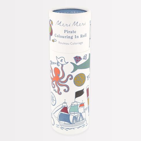 Meri Meri Kids Colorling Roll (حزمة من 1) ، الديناصورات ، الجنية ، القراصنة والمزيد ، تفضل حفلة عيد الميلاد ، 9 أقسام إلى اللون ، تحتوي الحزمة على 5 تلوين شمع ، تتراوح أعمارهم بين 3+ in Saudi Arabia