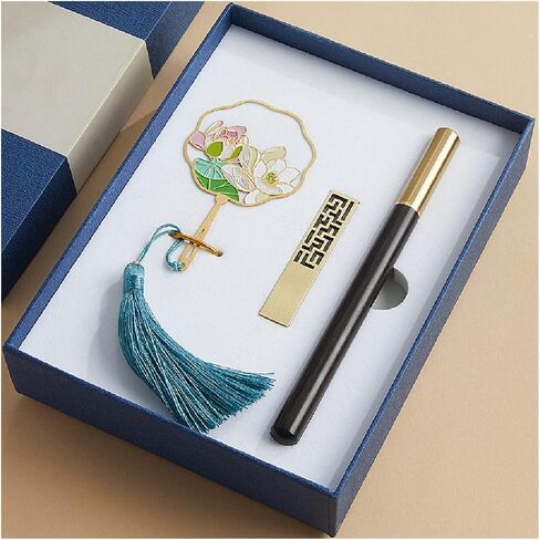 Creative Custom Signature Pen Gift Box Business Engraved Metal Bookmark U Disk in Saudi Arabia