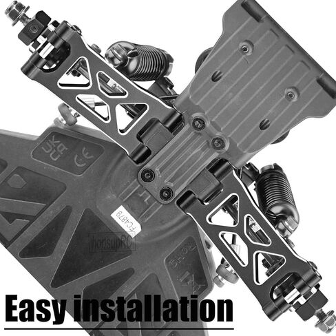 ترقية قطع الغيار لـ 1/16 Mojave Grom 223S DSC 4x4 RTR ، RC Shock & Arms & Drive Shaft CVD و Touring Knuckle Kit و Tower and Shock Links & Touring Block & RC REAPENCE و SWAY BAR ، RED. in Saudi Arabia