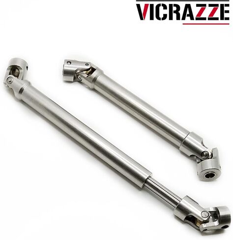 VICRAZZE 112-165mm and 138-213mm Stainless Steel Drive Shaft for 1/10 RC Crawler Traxxas TRX6 Axial SCX10 Wraith Capra D90 TF2 Redcat GEN8 in Saudi Arabia